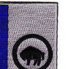 371st Infantry Regiment Patch | Upper Right Quadrant