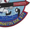 USS SPROSTON DD-577 / DDE-577 Destroyer Escort Ship Patch | Lower Right Quadrant