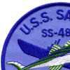 USS Sarda SS-488 Diesel Electric Submarine Small Patch | Upper Left Quadrant