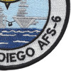 USS San Diego AFS-6 Patch | Lower Right Quadrant