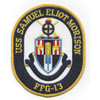 USS Samuel Eliot Morison FFG-13 Guided Missile Frigate Ship Patch