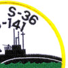 USS S-36 SS-141 Patch | Upper Right Quadrant