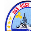 USS Ross DD-563 Destroyer Ship Patch | Upper Left Quadrant