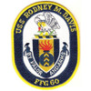 USS Rodney M. Davis FFG-60 Guided Missile Frigate Ship Patch