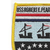 USS Robert E. Perry FF-1073 Frigate Ship Patch | Upper Left Quadrant