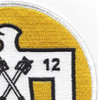 VBF-12 Aviation Fleet Bombing Squadron Twelve Patch | Upper Right Quadrant