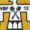 VBF-12 Aviation Fleet Bombing Squadron Twelve Patch | Center Detail