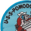 USS Pomodon SS-486 Diesel Electric Submarine Patch | Upper Left Quadrant