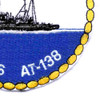 USS Partridge AT-138 Patch | Lower Right Quadrant