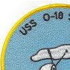 USS O-10 SS-71 Diesel Electric Submarine Patch | Upper Left Quadrant