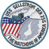 USS Sellstrom DER 255 Destroy Escort Radar Ship Patch