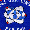 USS Grayling SSN-646 Patch | Center Detail