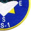 USS Fulton AS-1 Patch | Lower Right Quadrant