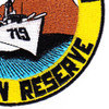 USS Epperson DD-719 Destroyer Ship Patch | Lower Right Quadrant