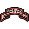 74th LRS Infantry Patch