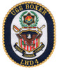 USS Boxer LHD-4 Amphibious Assault Ship Patch