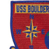 USS Boulder LST-1190 Patch | Upper Left Quadrant