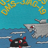 USS BOGGS DMS-3/AG-19 Patch | Center Detail