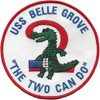 USS Belle Grove LSD-2 Dock Landing Ship Patch