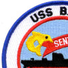 USS Bang SS-385 Submarine Small Version Patch | Upper Left Quadrant