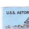 USS Astoria CL-90 Light Cruiser Ship Patch | Upper Left Quadrant