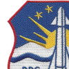 USS Mitscher DDG-35 Guided Missile Destroyer Patch | Upper Left Quadrant