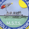 USS Mercury T-AGM-21 Missile Range Instrumentation Ship Patch | Center Detail