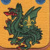 72nd Armor Regiment Crusaders Patch | Center Detail