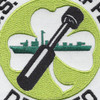 USS Mc Caffery Shamrock DDE-860 Destroyer Ship Patch | Center Detail