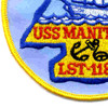 USS Manitowoc County LST-1180 Patch | Lower Left Quadrant