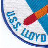 USS Lloyd Thomas DD-764 Destroyer Ship Patch | Lower Left Quadrant