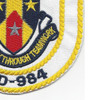 USS Leftwich DD-984 Patch | Lower Right Quadrant