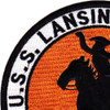 USS Lansing DER-388 Destroyer Ecort Ship Patch | Upper Left Quadrant