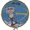 725th Reserver Fighter Squadron VF-725 Scooters Patch