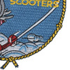 725th Reserver Fighter Squadron VF-725 Scooters Patch | Lower Right Quadrant