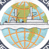 USS Kretchmer DER-329 Patch | Center Detail