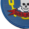 USS Kidd DD-661 Skull Patch | Lower Left Quadrant