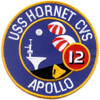 USS Hornet CVS-12 Carrier Ship Patch Apollo 12 Recovery