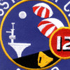 USS Hornet CVS-12 Carrier Ship Patch Apollo 12 Recovery | Center Detail