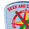 USS Holland AS-32 SEEK AND DESTROY Patch | Upper Left Quadrant