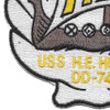 USS H. E. Hubbard DD-748 Destroyer Ship Second Version Patch | Lower Left Quadrant