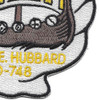 USS H. E. Hubbard DD-748 Destroyer Ship Second Version Patch | Lower Right Quadrant