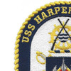 USS Harpers Ferry LSD-49 Dock Landing Ship Patch | Upper Left Quadrant