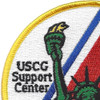 U.S. Coast Guard Support Center New York Patch | Upper Left Quadrant