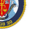 USCGC Healy WAGB-20 Patch | Lower Right Quadrant