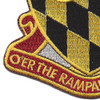 70th Field Artillery Regiment Patch | Lower Left Quadrant