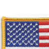 U.S. American Flag Patch Hook & Loop Backing | Upper Left Quadrant