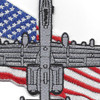 U.S.A. A-10 Thunderbolt II Flag Patch | Center Detail