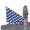 U.S.A. A-10 Thunderbolt II Flag Patch | Upper Left Quadrant