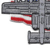 U.S.A. A-10 Thunderbolt II Flag Patch | Lower Left Quadrant